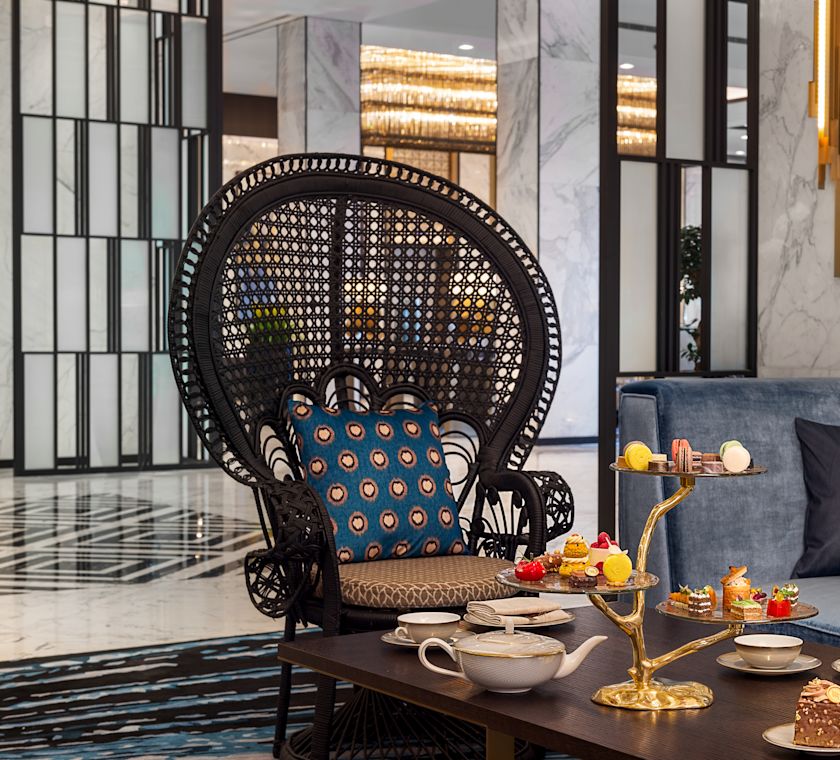 Peacock Alley Waldorf Astoria Kuwait Luxury Hotel